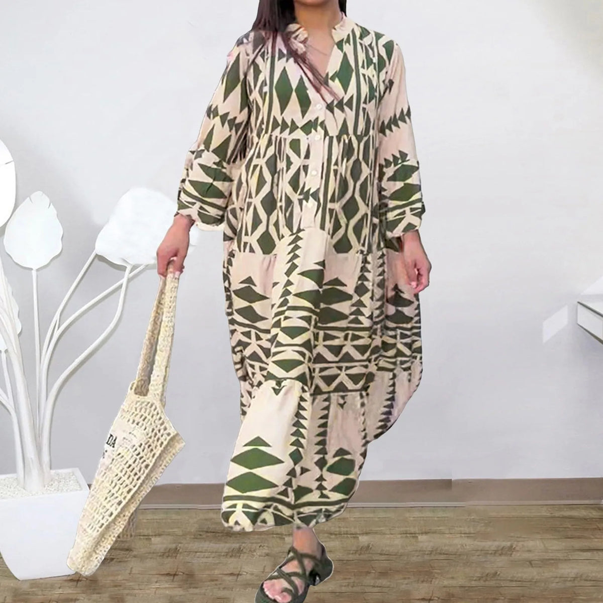 VanDeZaar® | Riviera – Sommerliches Midikleid mit elegantem Flair