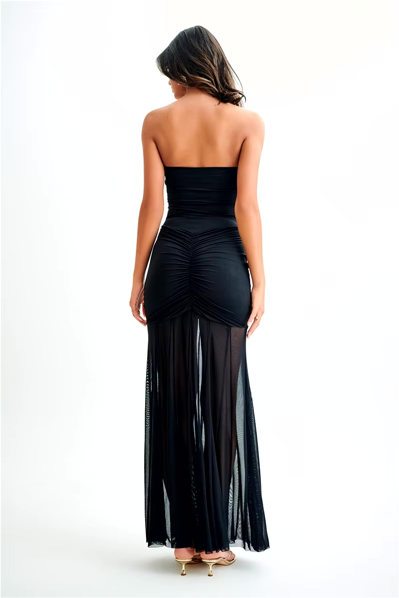 Celeste™ | Elegantes Maxikleid mit Drapierungen