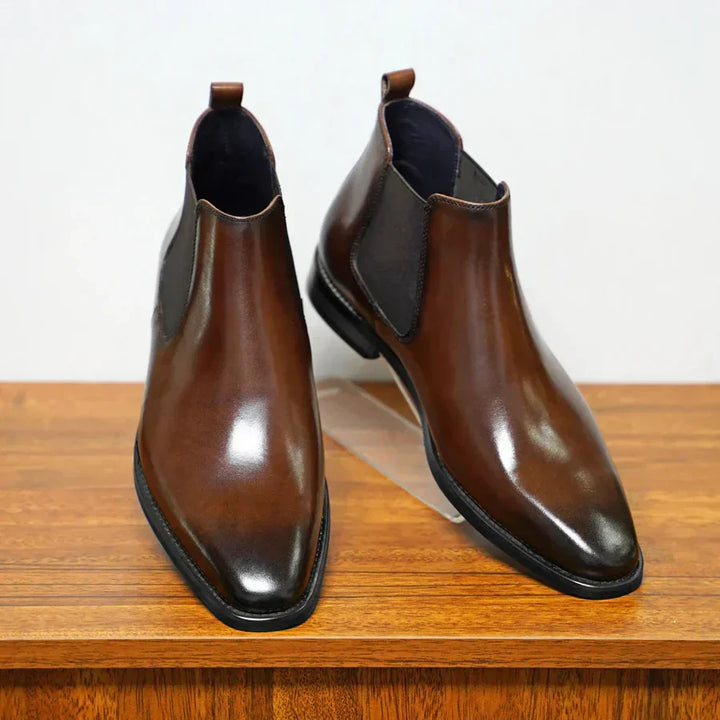 CARLO™ | Chelsea-Stiefel aus Leder