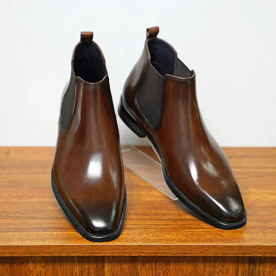 CARLO™ | Chelsea-Stiefel aus Leder