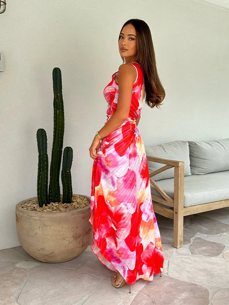 Katie – Sommerkleid mit Falten (Fast ausverkauft)