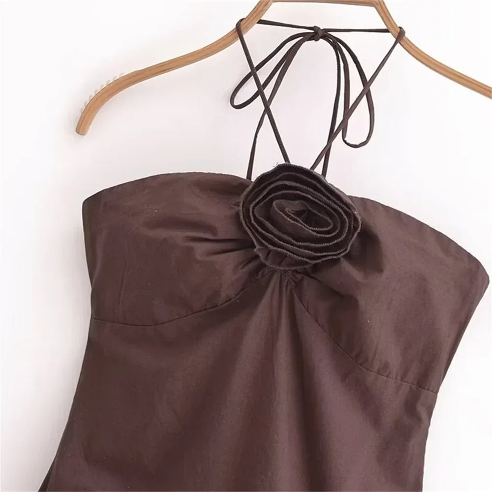 Vivienne | Figurformendes Popeline-Teilungs Kleid