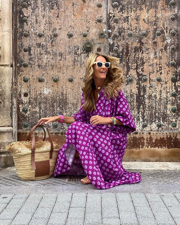 Fleur | Bohemian Maxikleid