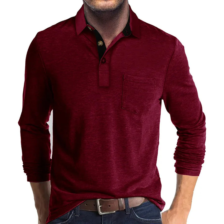 Diedrich™ | Elegantes monochromes Hemd