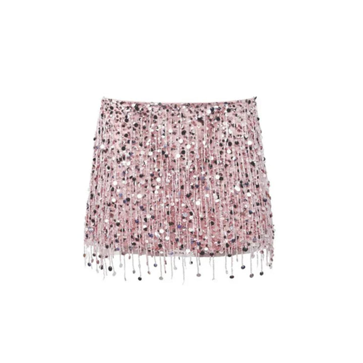 Leilani – Glamouröses 2-teiliges Set mit Perlenfransen