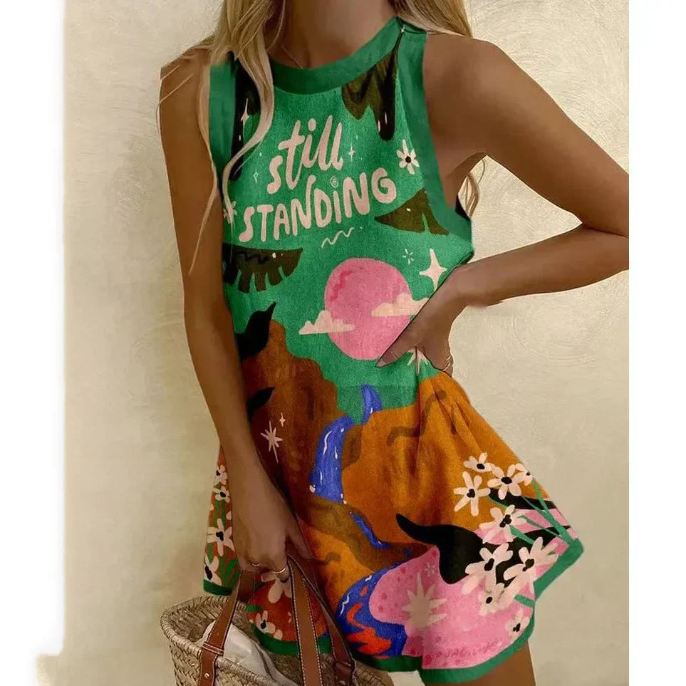 Bhea | Verspieltes sommerliches Kleid