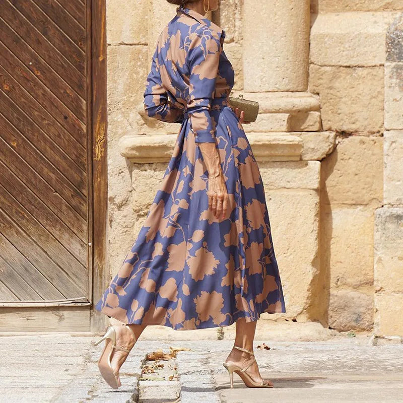 Mariella | Klassisches Kleid mit Taillenkordel