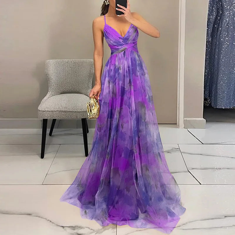 Lunesa™ | Geblümtes Maxikleid