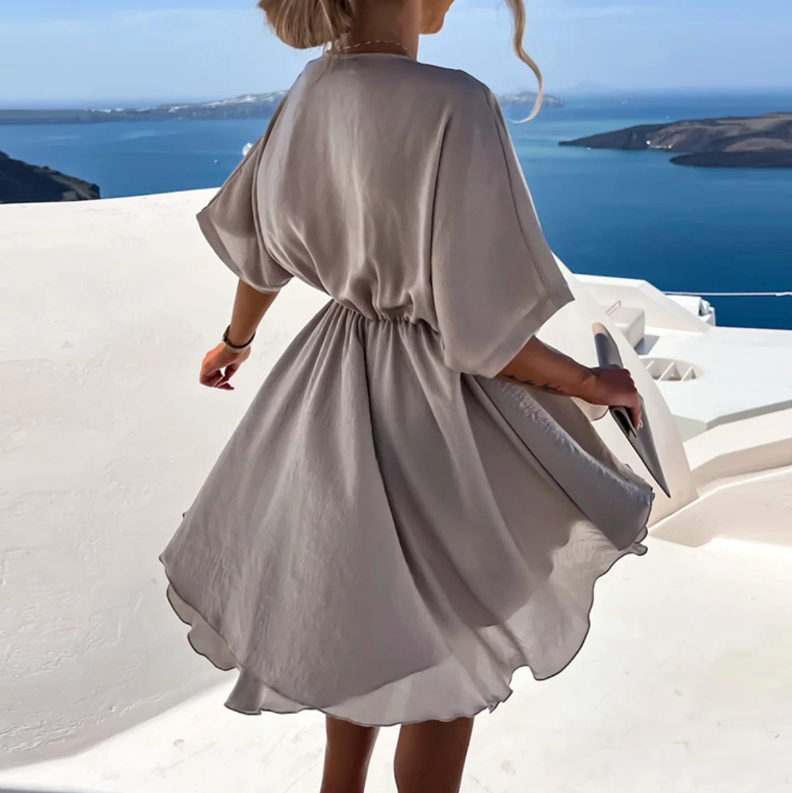Kiana – Schickes, fließendes Minikleid