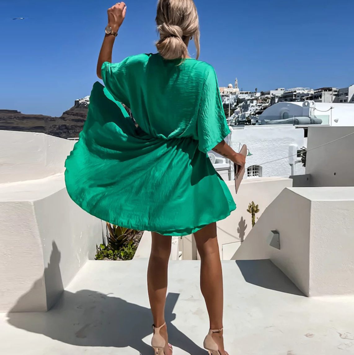 Kiana – Schickes, fließendes Minikleid