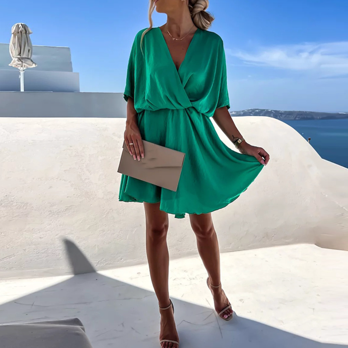Kiana – Schickes, fließendes Minikleid
