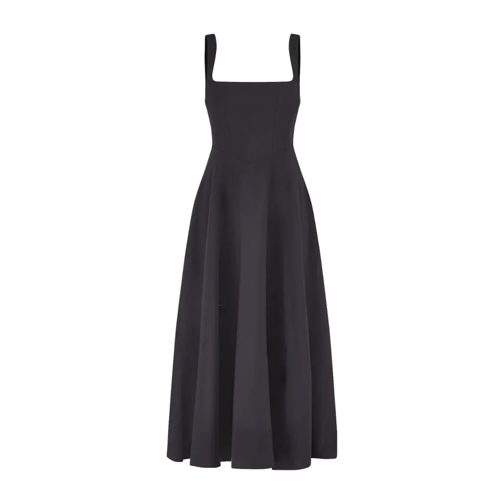 Yara-Belle | Midikleid mit hoher Taille