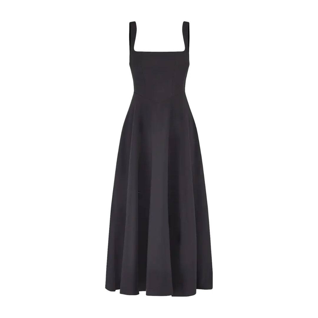 YARA-BELLE | Midikleid mit hoher Taille