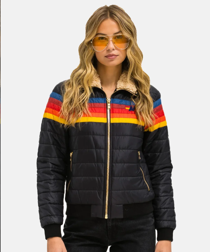 Charlotte Vintage-Mantel -  Schwarz