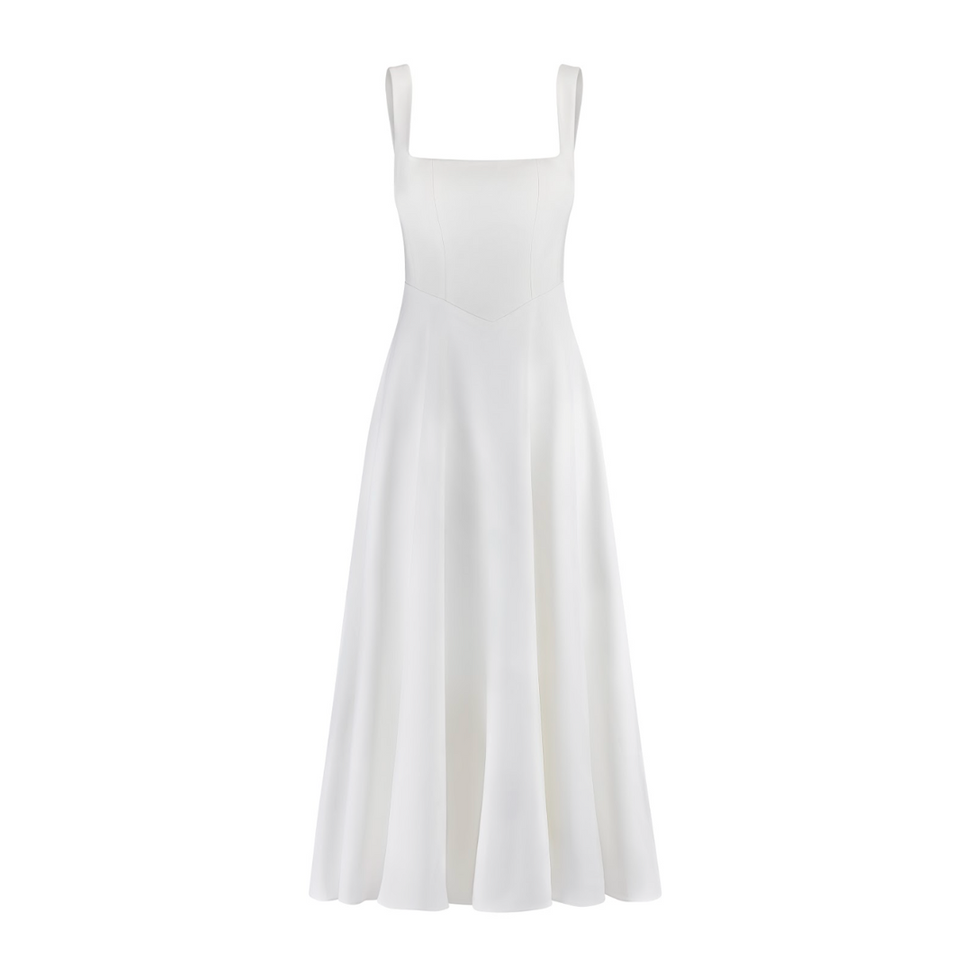 YARA-BELLE | Midikleid mit hoher Taille