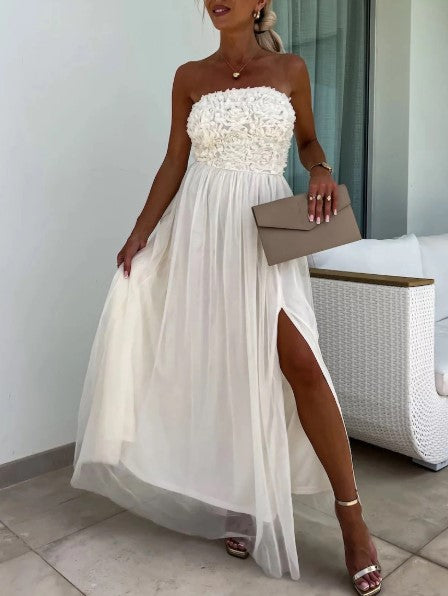 Dorothy One-Shoulder Flowing Maxi Dress