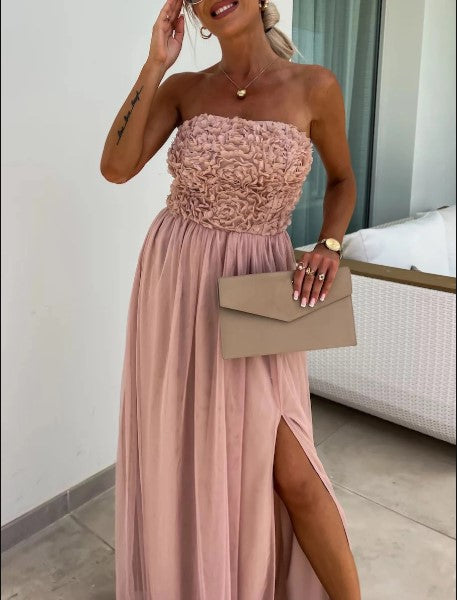 Dorothy One-Shoulder Flowing Maxi Dress