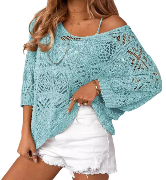 Gabrielle™ | Häkelpullover