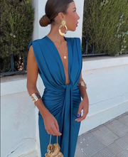 Lily – Elegantes Plissiertes Kleid