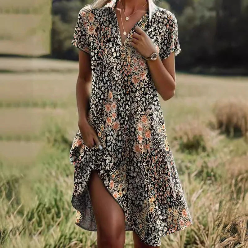 Maravella™ Vintage Boho Urlaubskleid