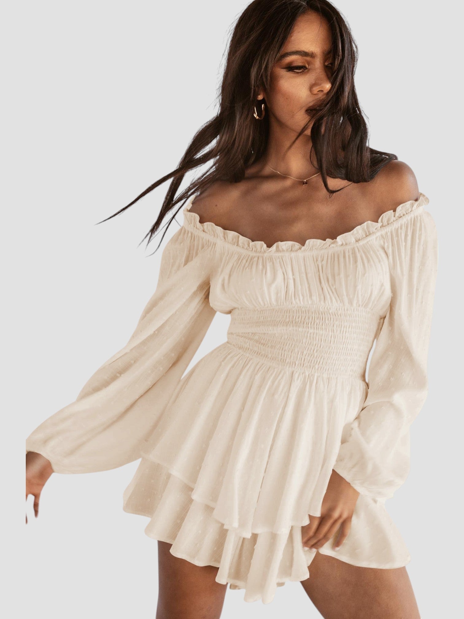 Allegra | Off-Shoulder-Kleid