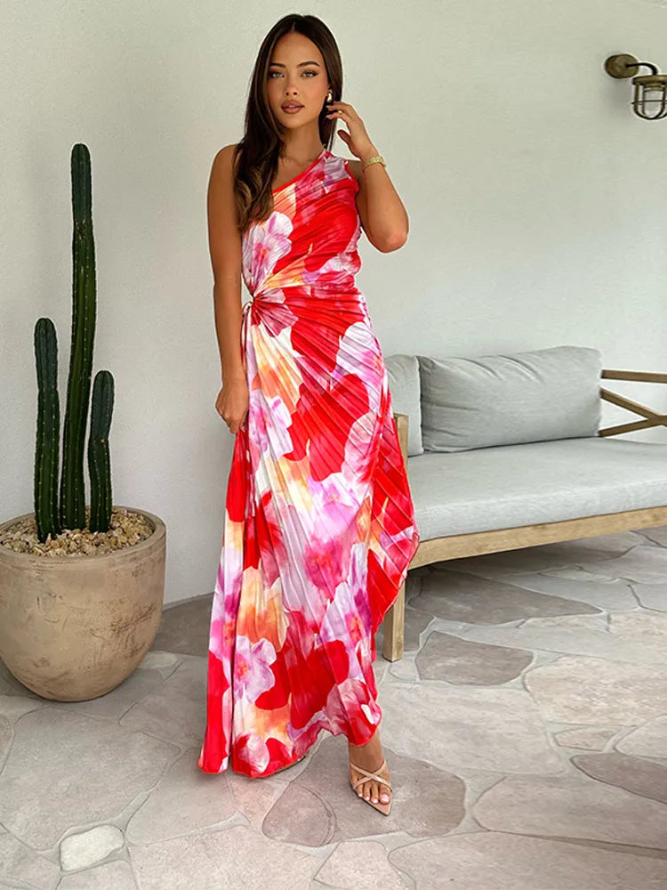Katie – Sommerkleid mit Falten (Fast ausverkauft)
