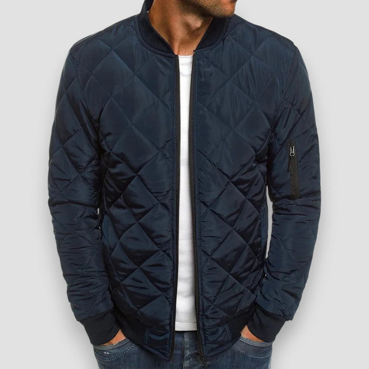 Kjell™ | Baumwolljacke mit Karomuster