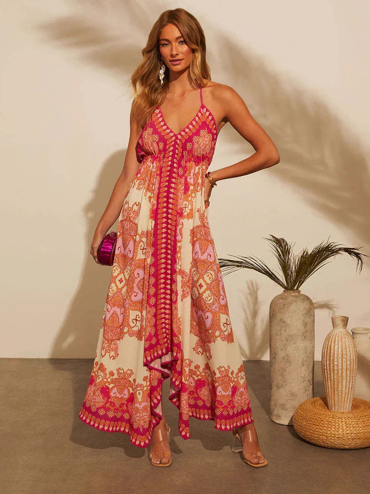 Valeria – Boho-Maxikleid
