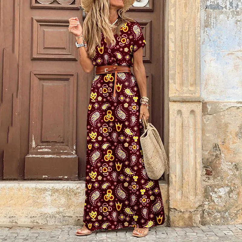 Vivienne Floral Pleated Midi Dress