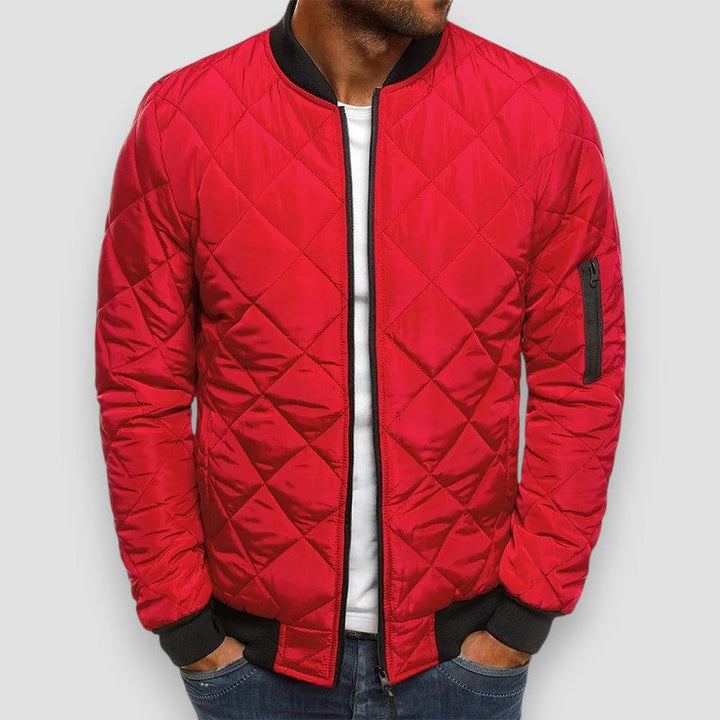 Kjell™ | Baumwolljacke mit Karomuster
