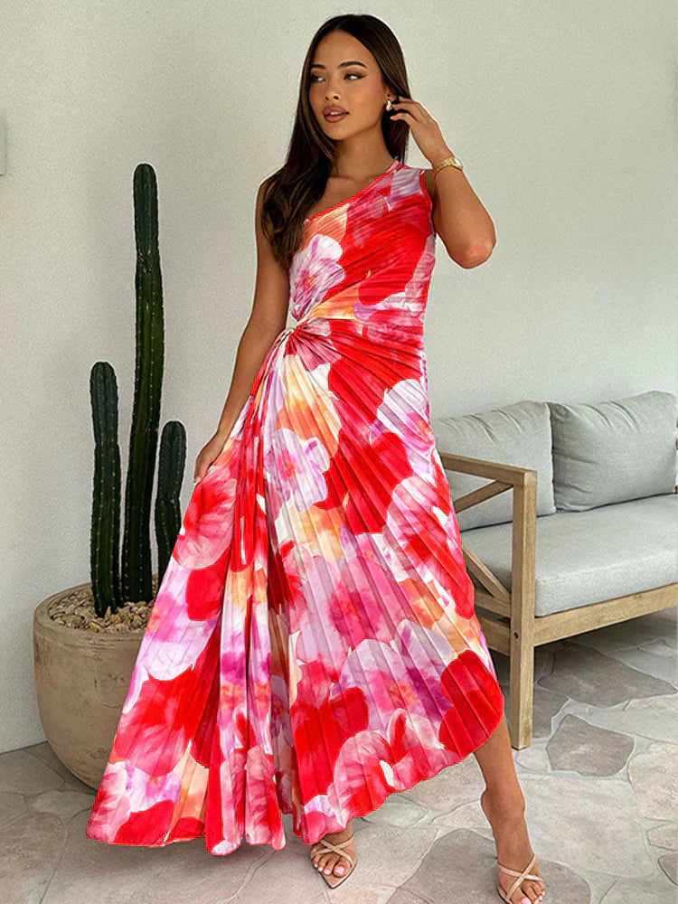 Katie – Sommerkleid mit Falten (Fast ausverkauft)
