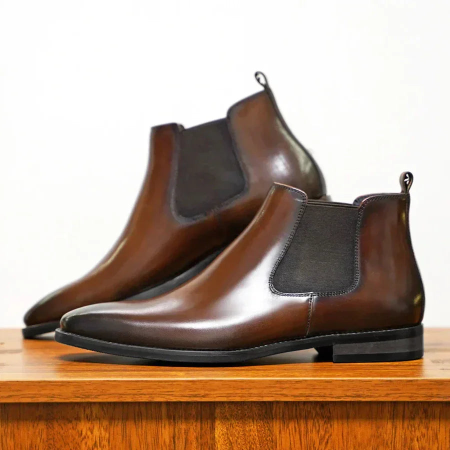 CARLO™ | Chelsea-Stiefel aus Leder