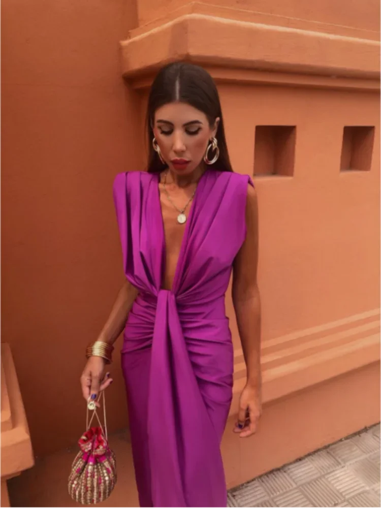 Lily – Elegantes Plissiertes Kleid