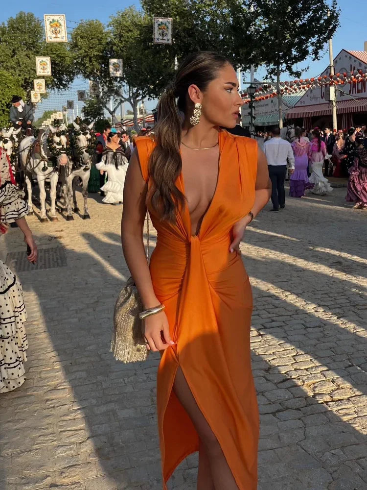 Lily – Elegantes Plissiertes Kleid
