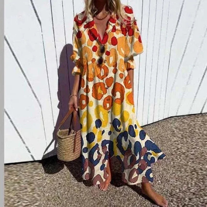 Olivia | Boho-Maxikleid