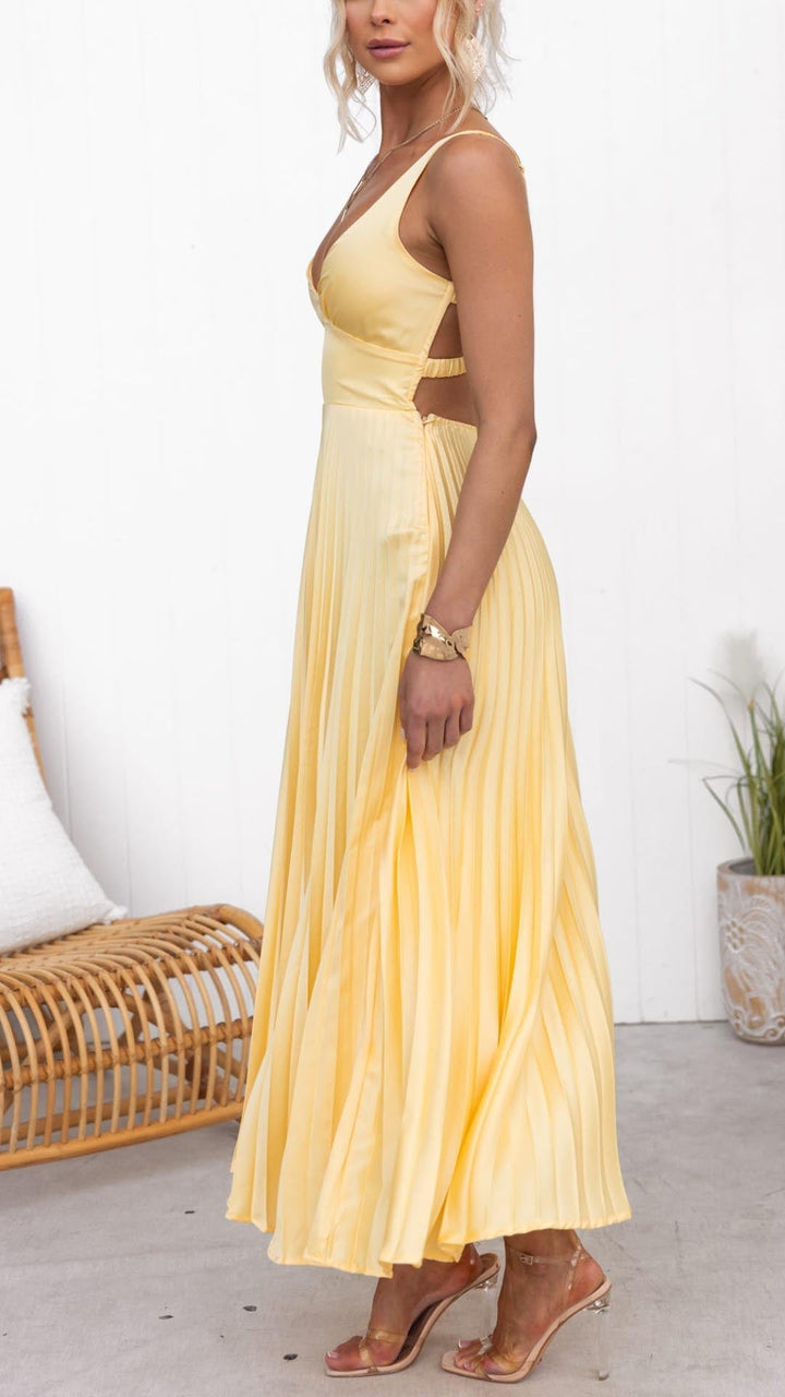 Freyja™ | Leichtes plissiertes Kleid