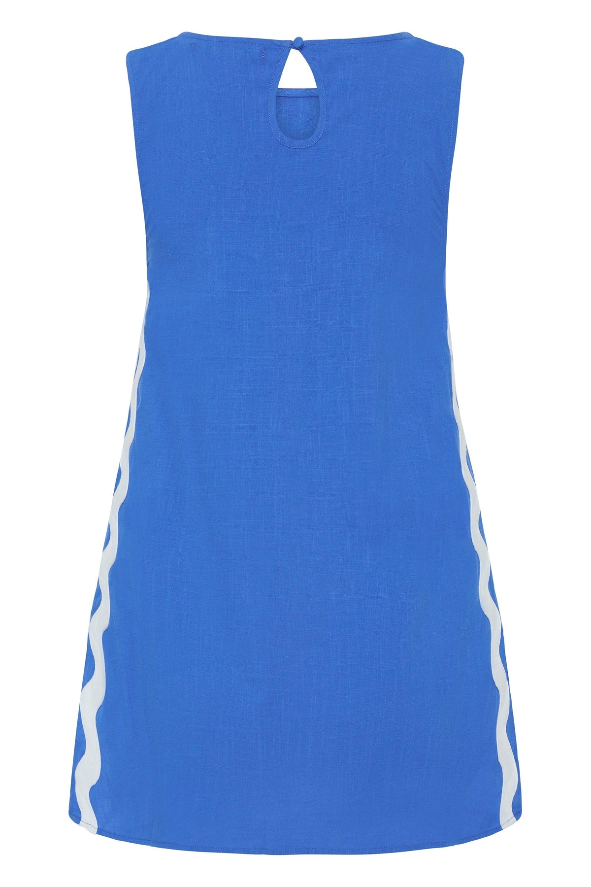 Tash – Besticktes Set mit erhabenen Wellenmustern