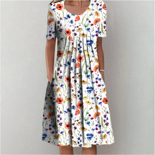 Lizzy Elegant Cotton Dress