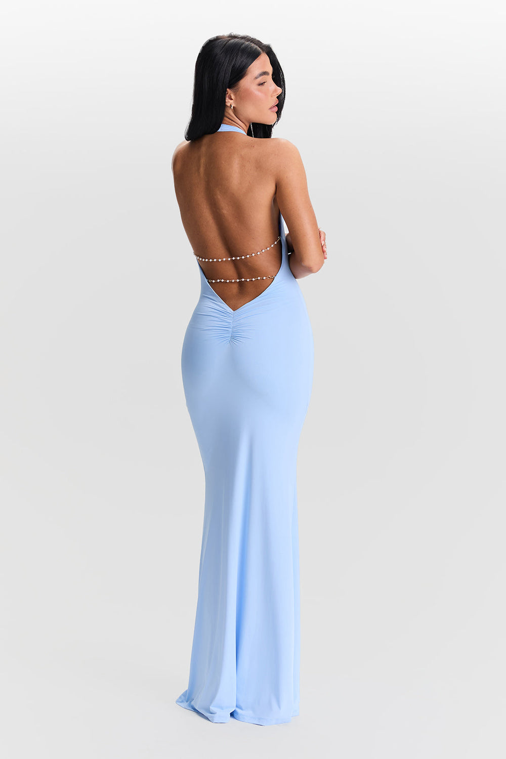 Valeria | Kleid mit Wasserfallausschnitt