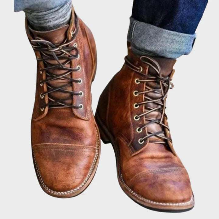 ANGELINI™ | Leder Stiefeletten