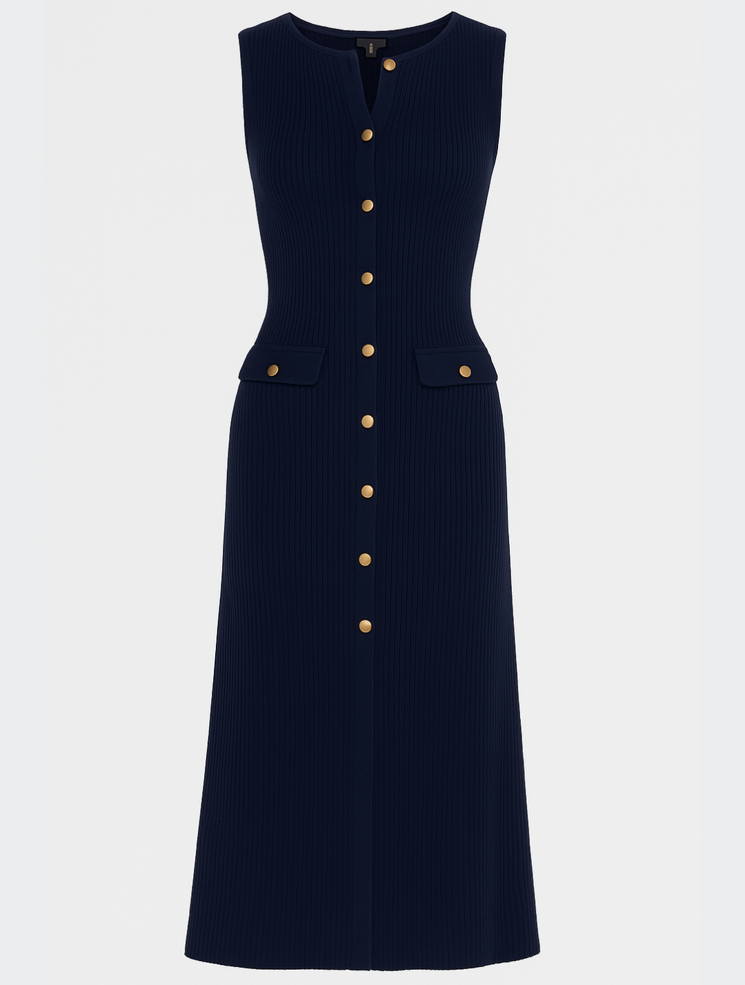 Lily™ | Strukturierter klassischer Midikleid