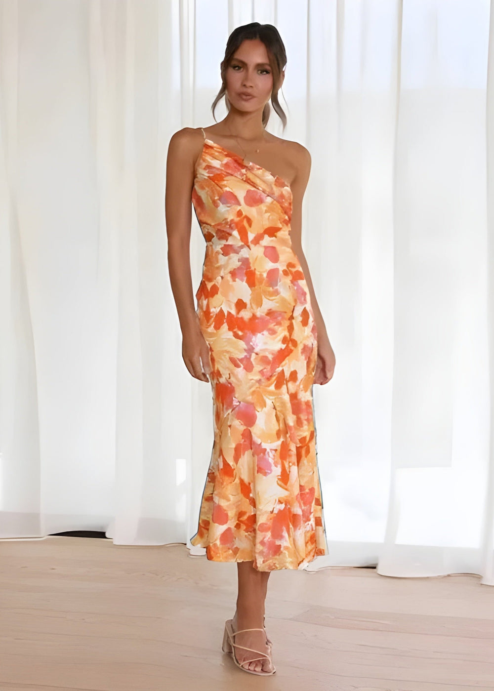 Eveline | One-Shoulder-Sommerkleid