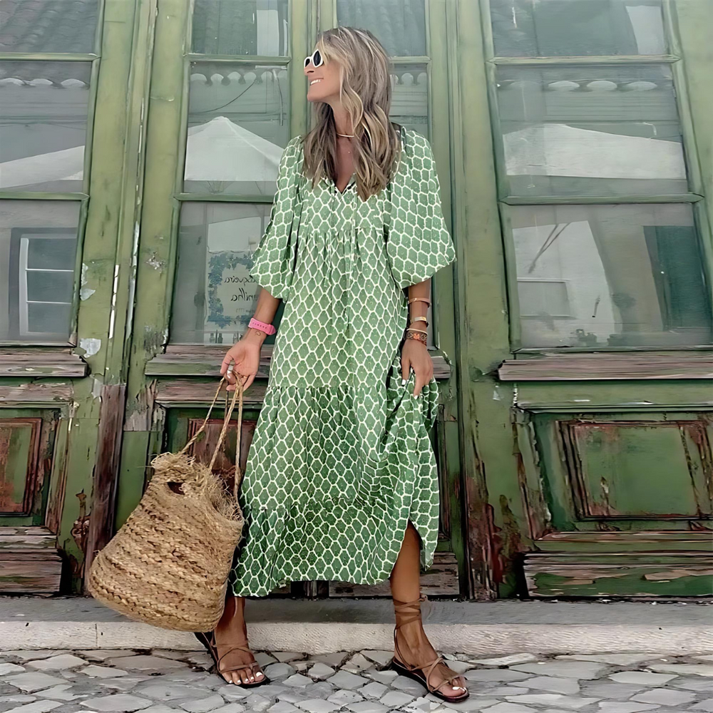 Natalie | Frisches Blumen-Saison Kleid