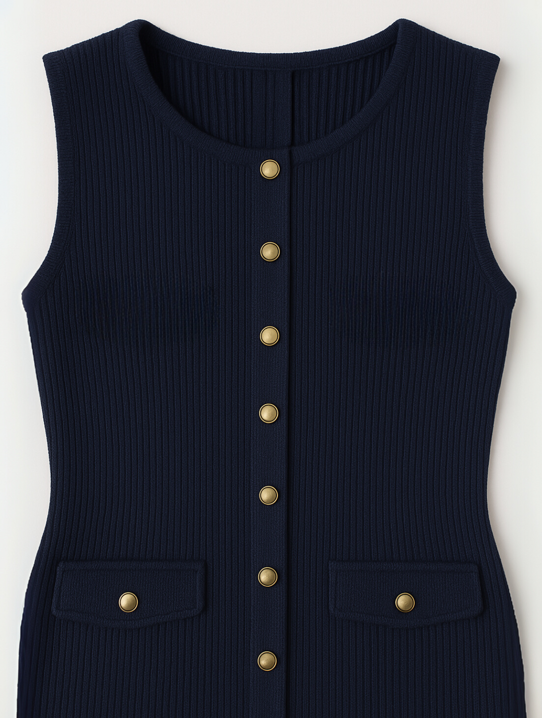 Lily™ | Strukturierter klassischer Midikleid