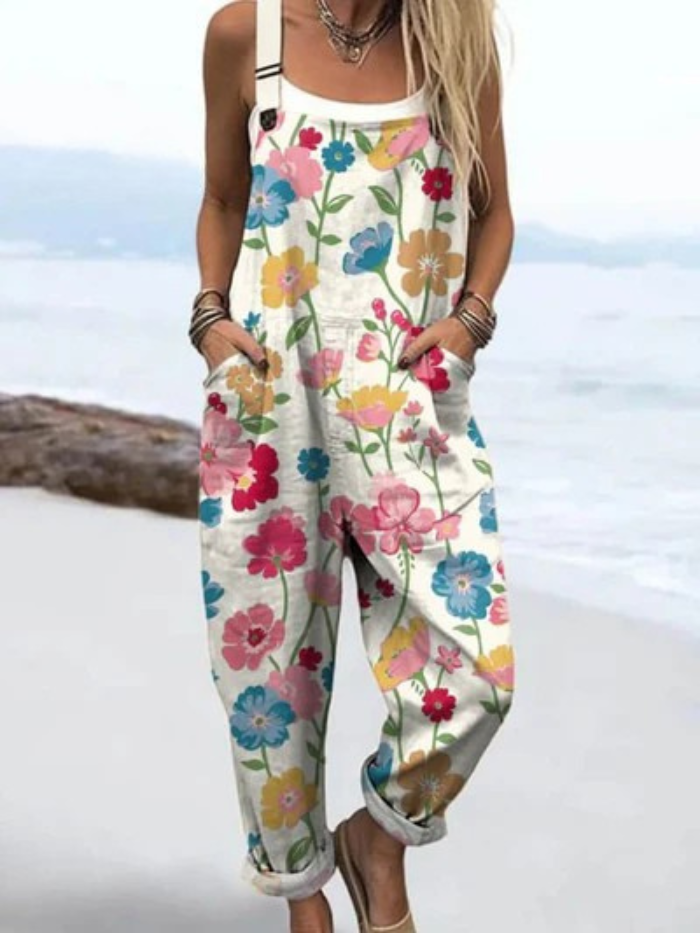Naomie™ – Künstlerischer Baumwoll-Overall