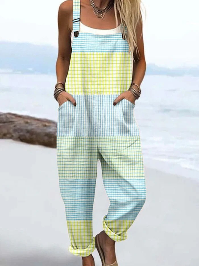 Elly™ – Künstlerischer Baumwoll-Overall