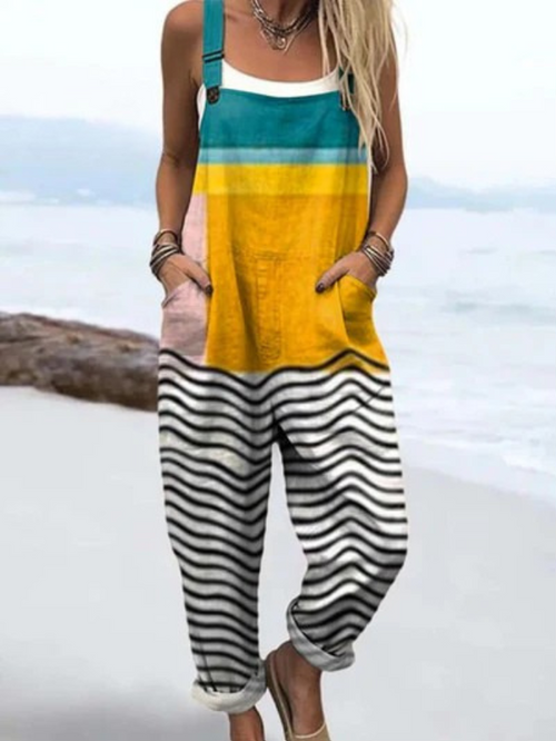 Ilse Artistic Cotton Jumpsuit