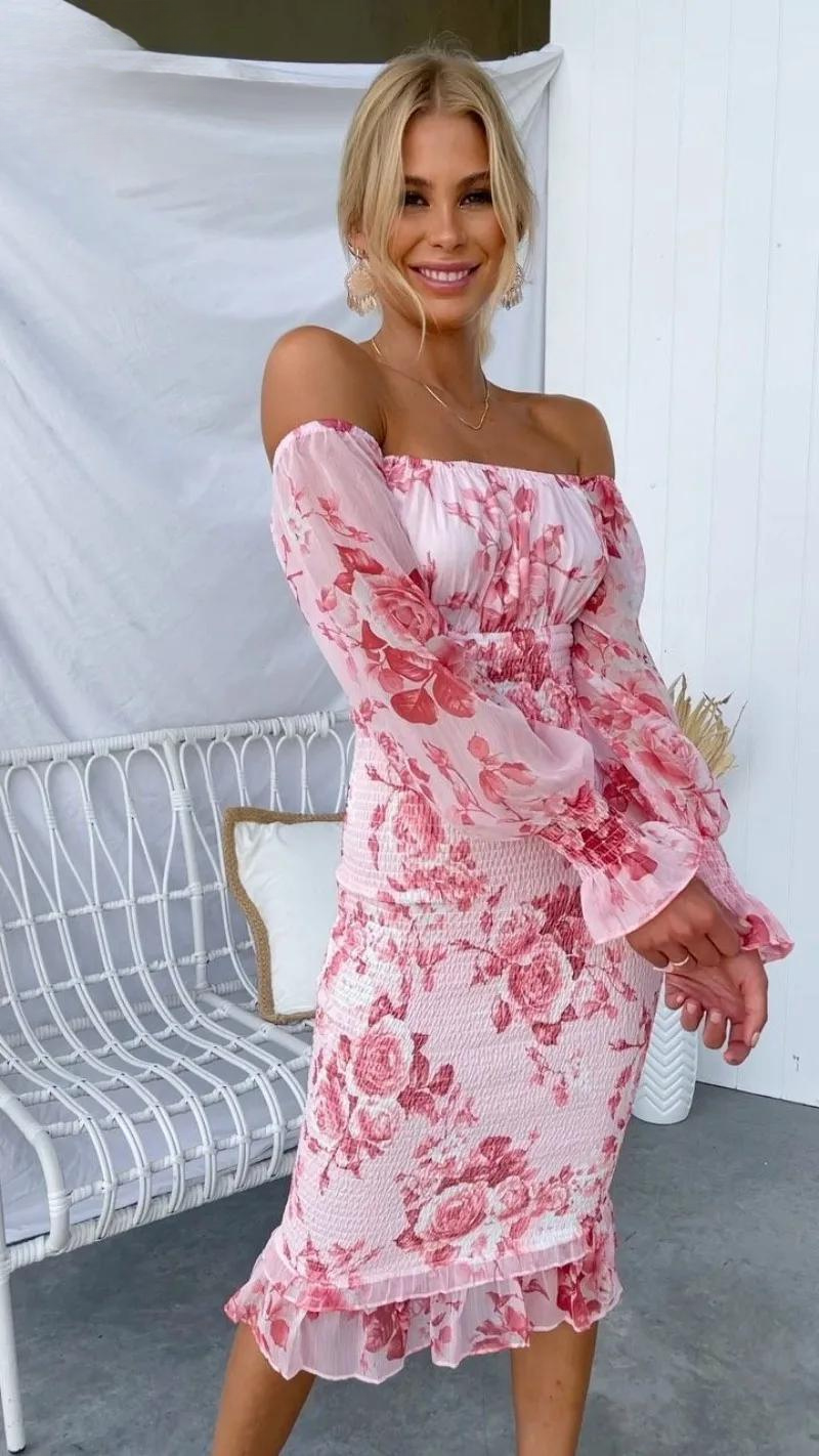 Kendall | Luxuriöses Midikleid