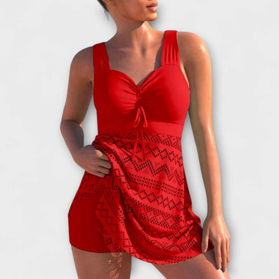 Isabella Elegant Skirted Summer Two-Piece Swimsuit