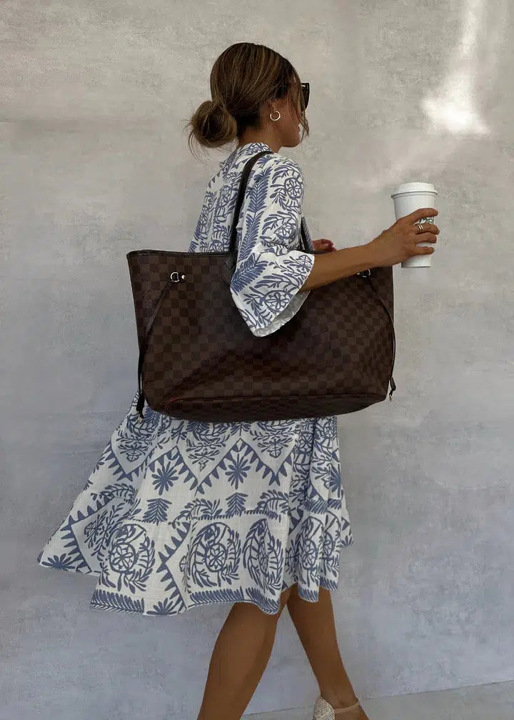 Megan | Lockeres Boho-Tunikakleid